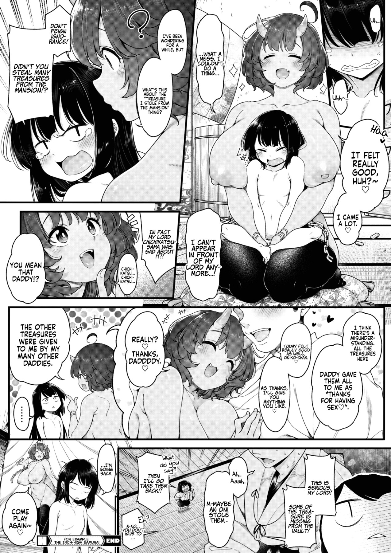 Hentai Manga Comic-For Example, The Inch-High Samurai-Read-20